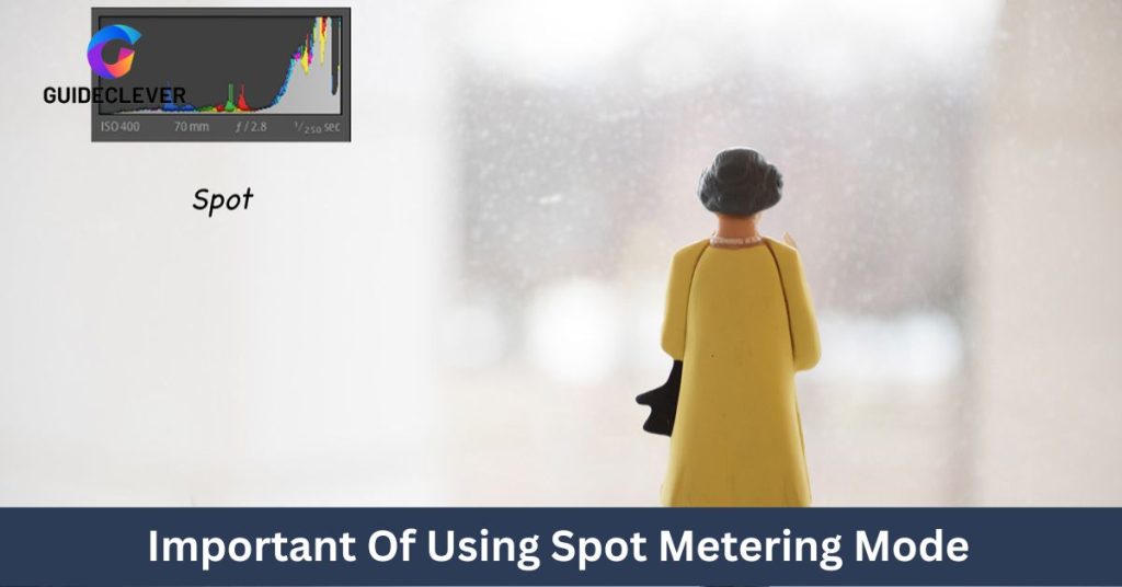 Important of using spot metering mode