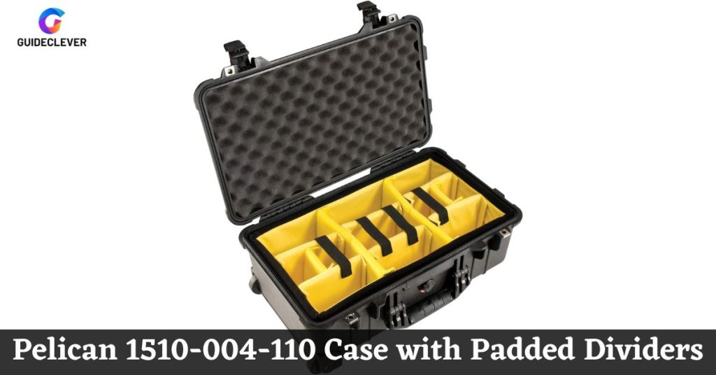 Pelican 1510-004-110 Case with Padded Dividers