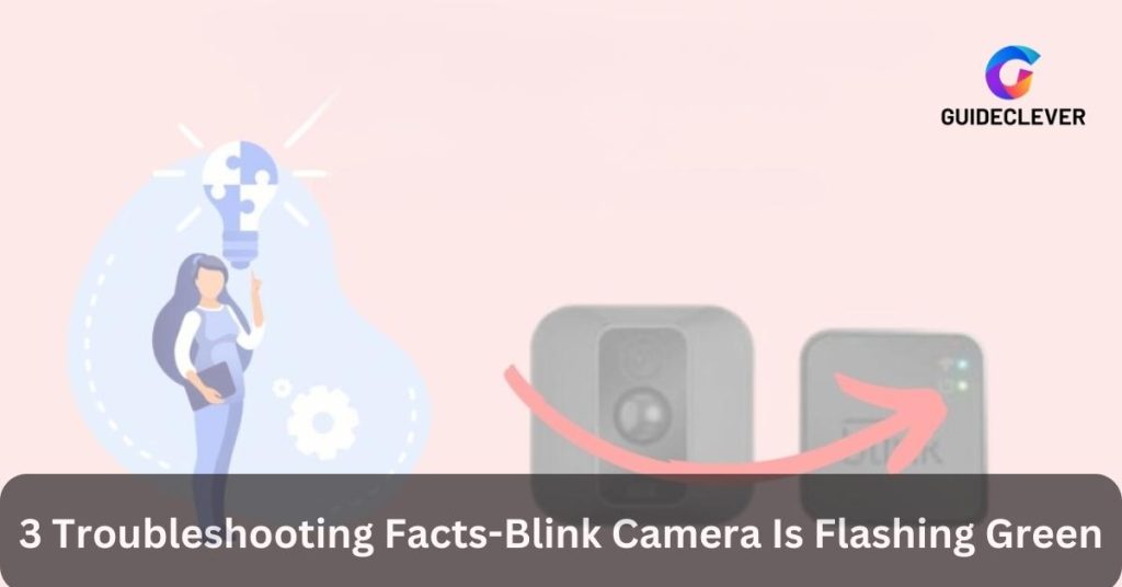 3 Troubleshooting Facts-Blink Camera Is Flashing Green